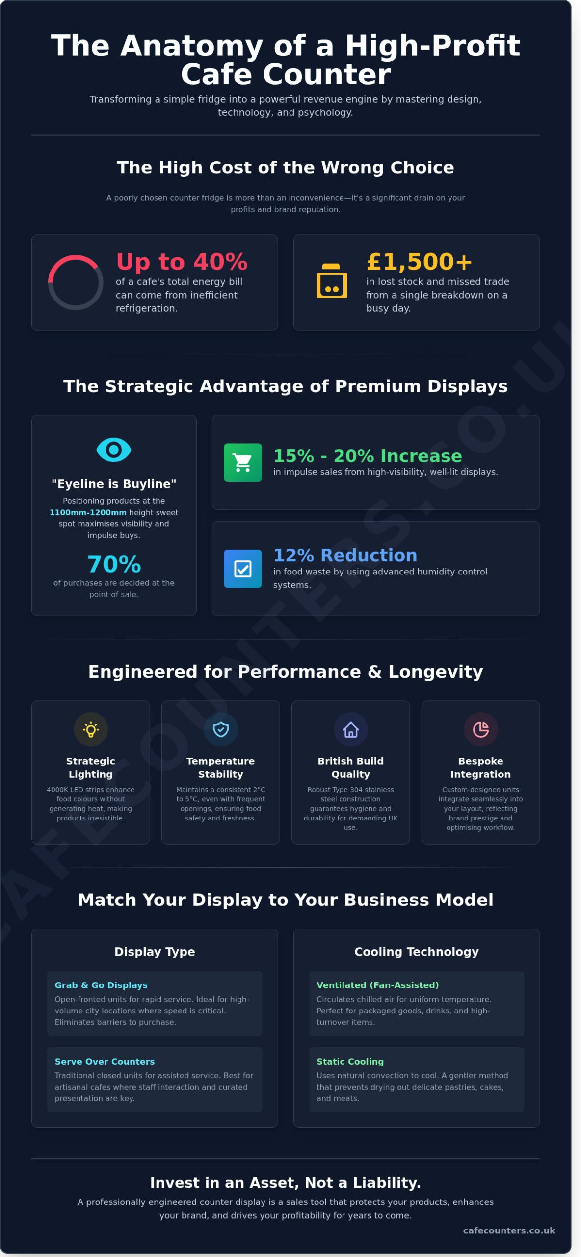 The Expert Guide to Counter Fridge Display Selection for UK Hospitality