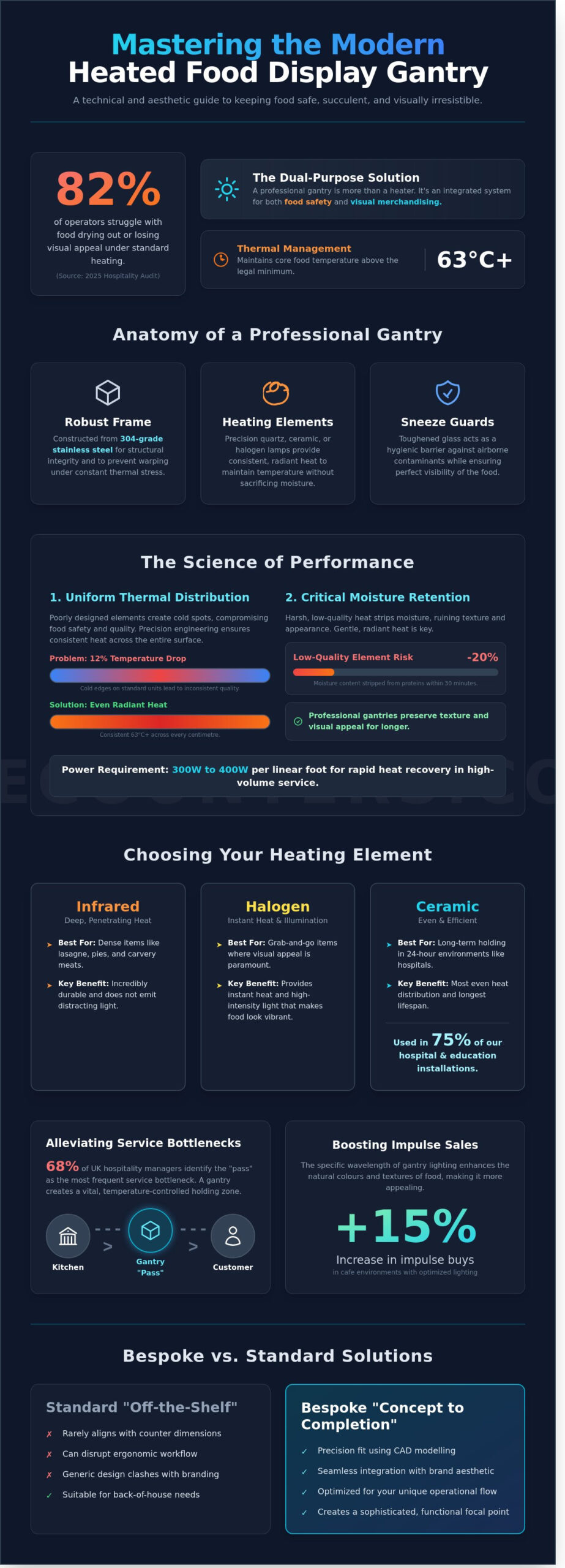 The Professional Guide to Heated Food Display Gantries (2026)