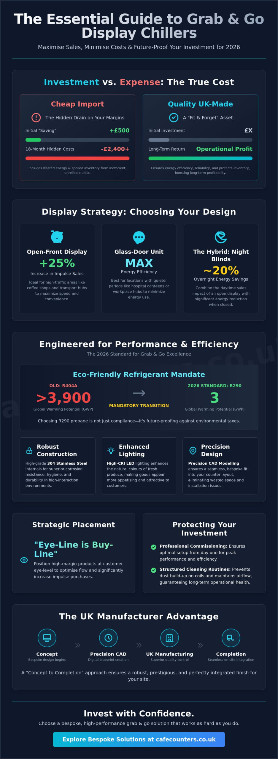 The Ultimate Guide to Grab and Go Display Chillers: Maximising Retail Efficiency in 2026
