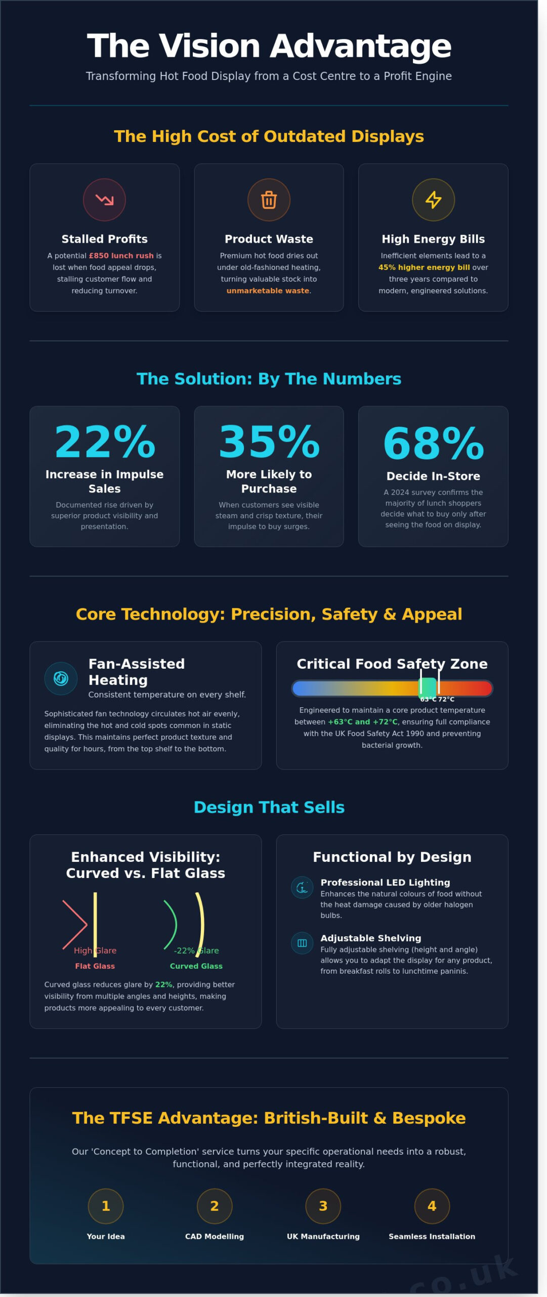Vision Heated Counters: The Professional Guide to Hot Food Display in 2026
