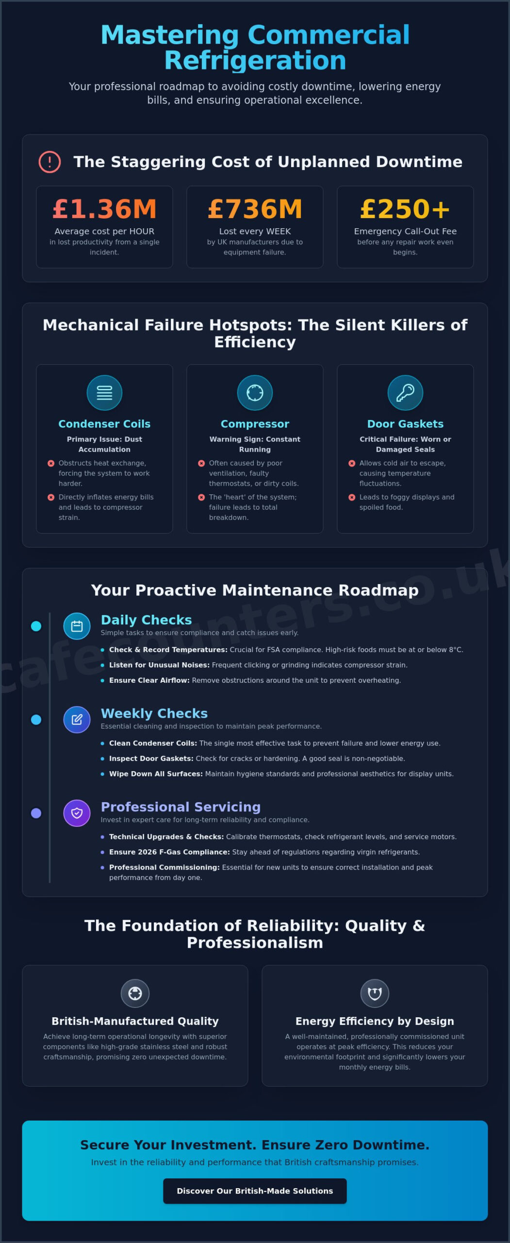 Avoiding Common Commercial Fridge Problems: A Professional Maintenance Guide