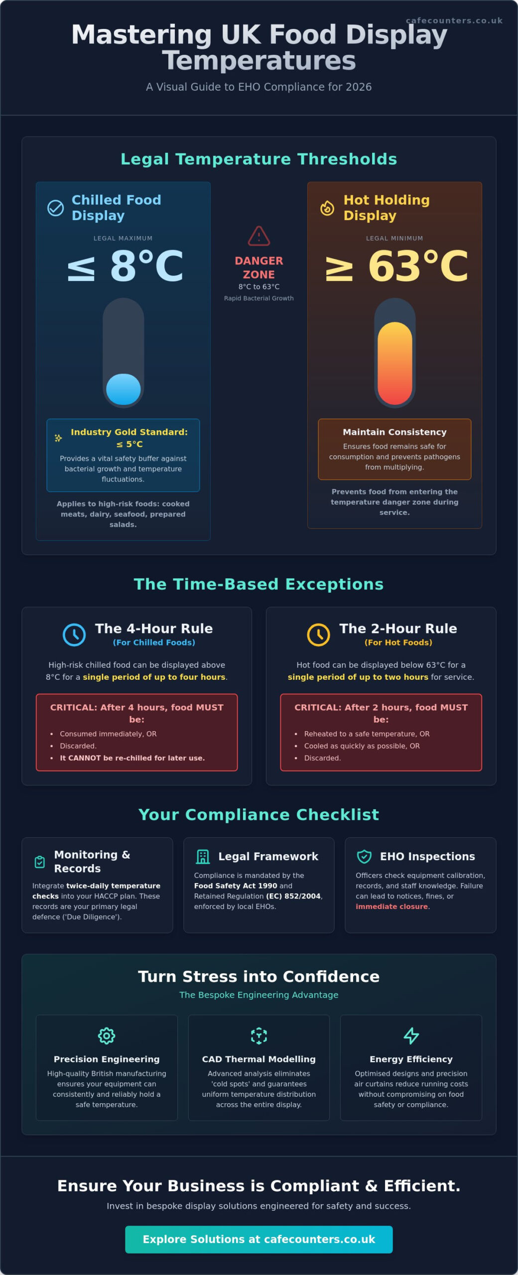 UK Food Display Temperature Regulations: The 2026 Compliance Guide