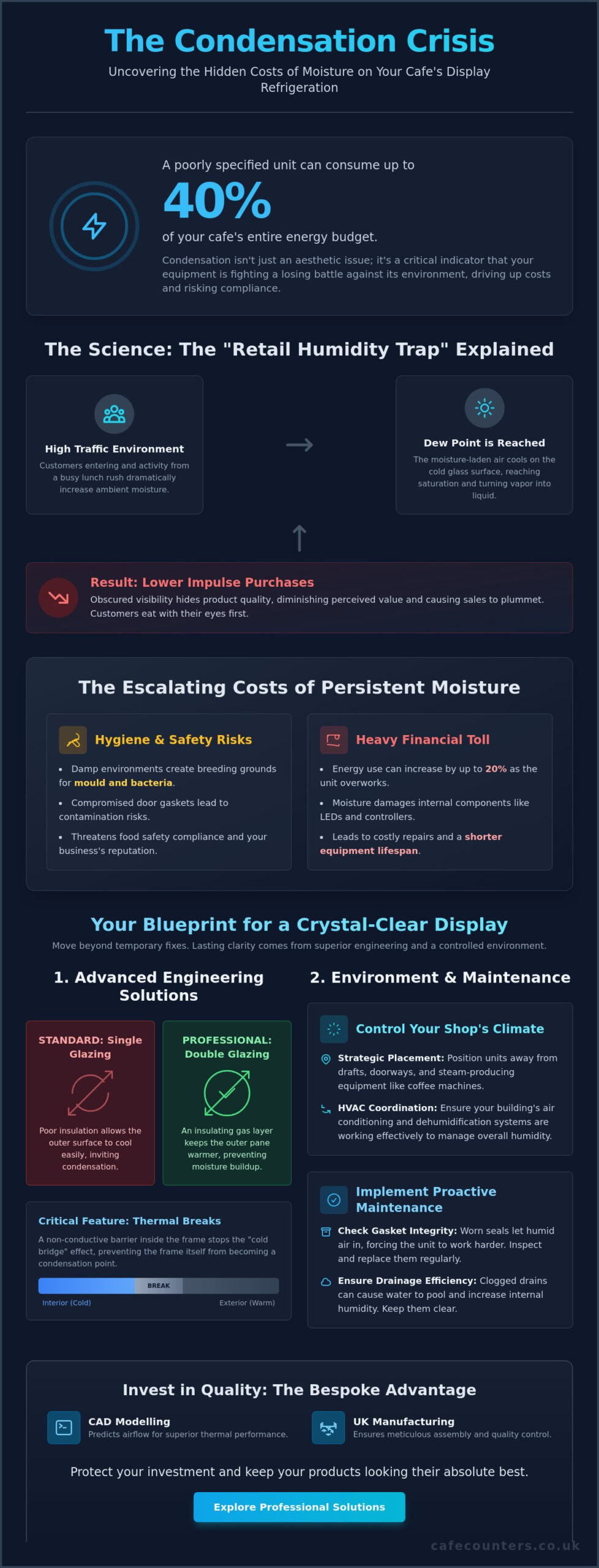 How to Prevent Condensation on Display Fridges: The Professional Guide (2026)