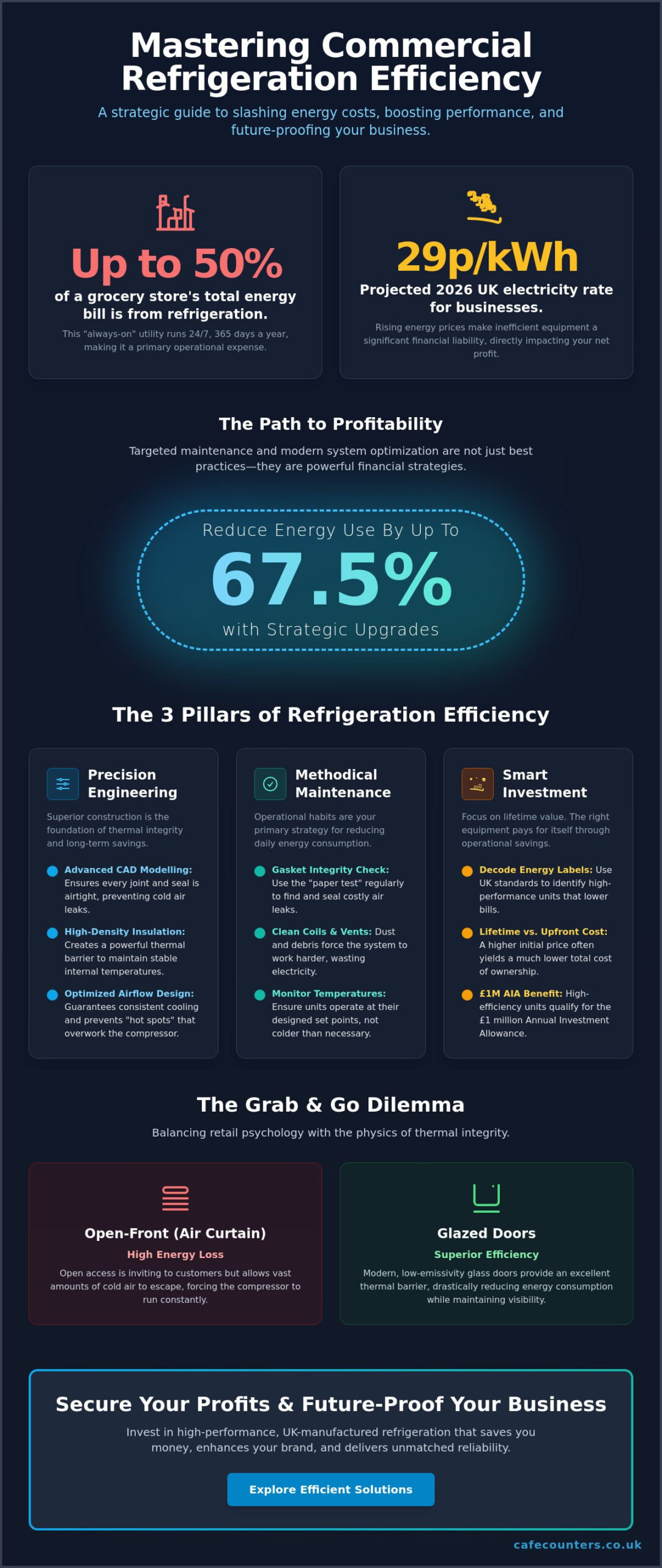 Reducing Energy Consumption of Display Fridges: The Professional Guide to Efficiency