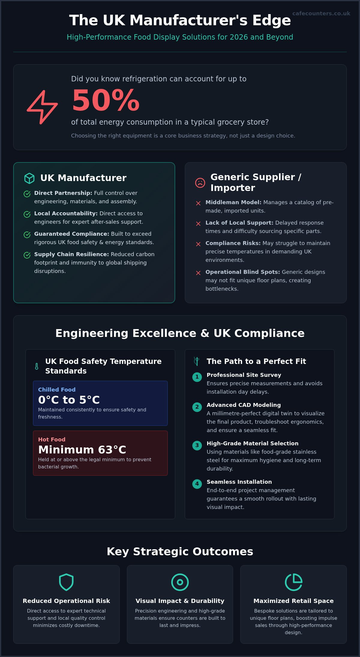 Choosing the Best Food Display Equipment Manufacturers in the UK: The 2026 Professional Guide