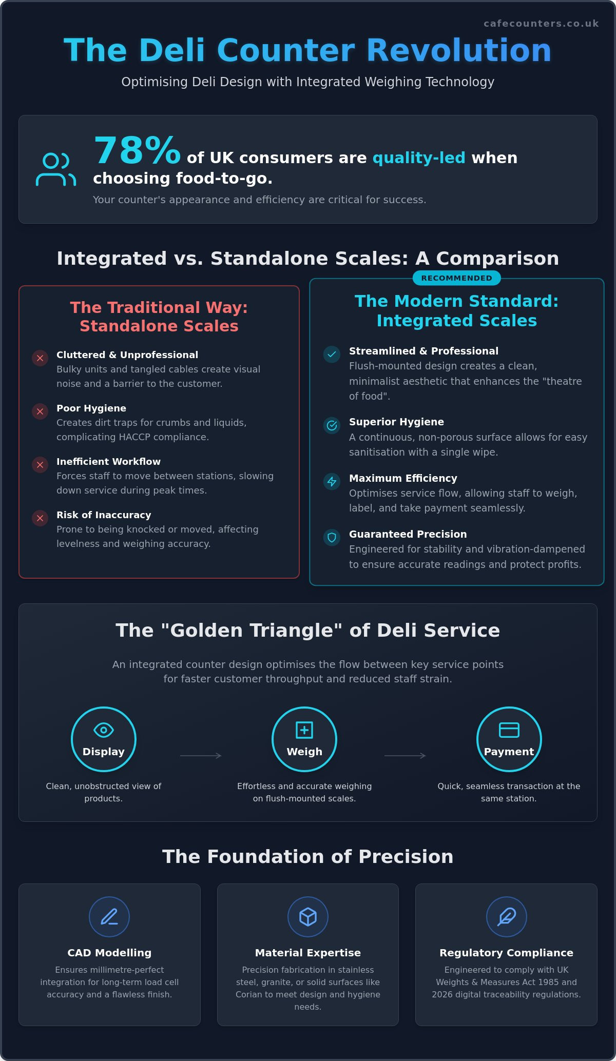 The Professional Guide to Custom Deli Counter Design with Integrated Scales (2026)