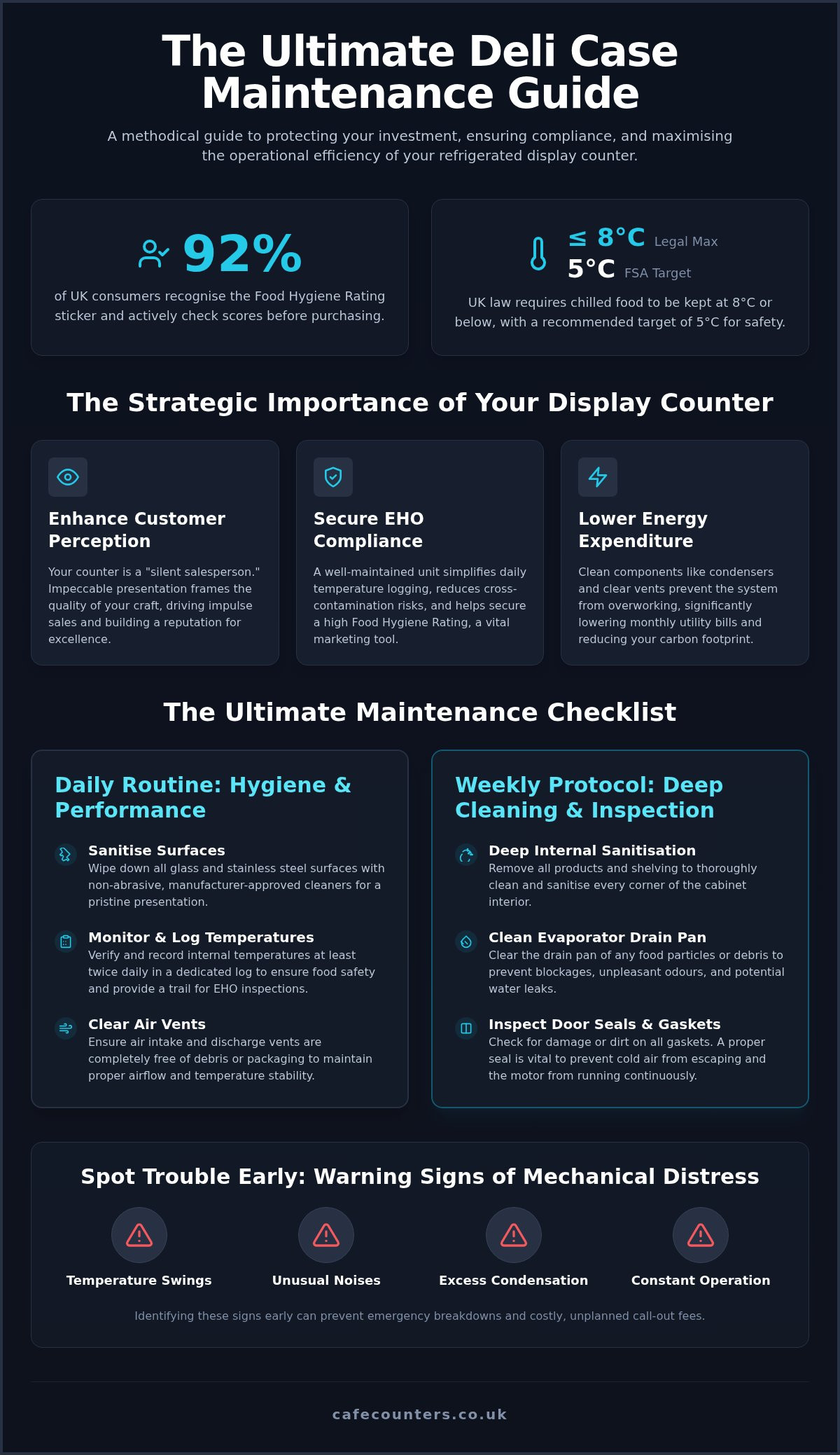 How to Maintain a Deli Display Case: The Professional UK Guide (2026)