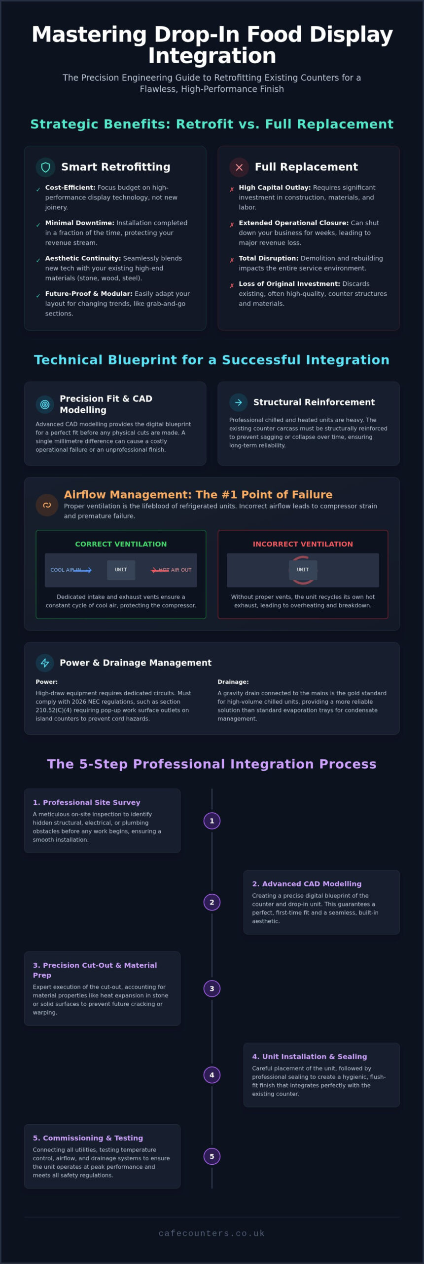 Integrating Drop-in Units into Existing Counters: The Professional Guide (2026)