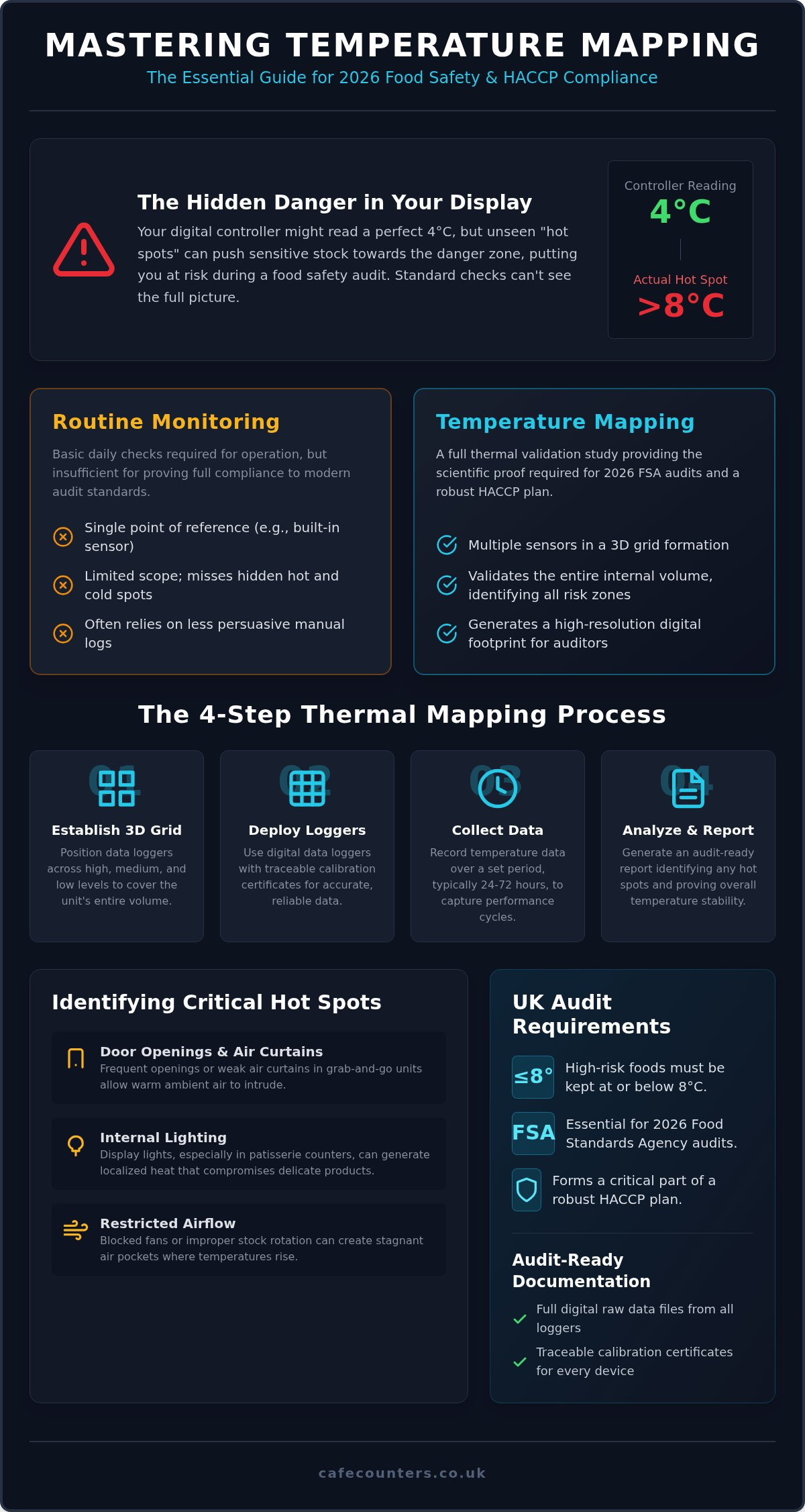 Temperature Mapping for UK Food Safety Audits (2026)
